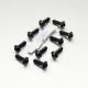 Kit 10 vis de disques de frein avant M8x(1.25)x25 MM inox PRO-BOLT 1290 Superduke R, T-Max 560