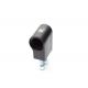Rehausse de rechange +28 mm noire PP TUNING pour demi-guidons réhaussés
