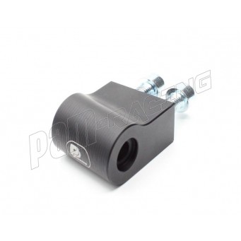 Rehausse de rechange +28 mm noire PP TUNING pour demi-guidons réhaussés