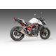 Silencieux street inox AT2 Yoshimura CB750 Hornet 2023-2026