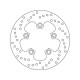 Disque de frein arrière fixe Série Oro 220 mm BREMBO SUZUKI