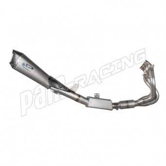Ligne complète homologuée Euro5+ passage latéral silencieux KONIX EVO Street Triple 765 R/RS, Daytona Moto2 2023-2026 SPARK