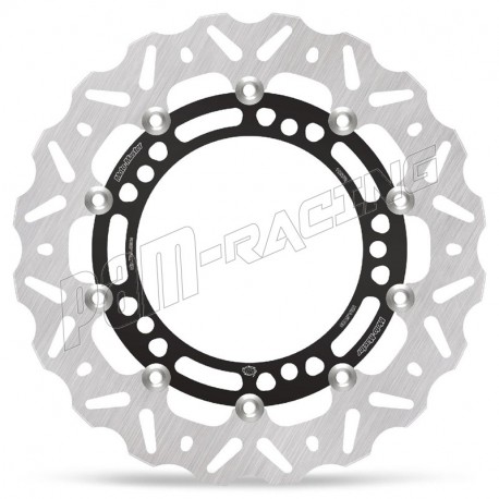 Disque de frein avant flottant NITRO 300 mm ep 5.0 mm Moto-Master Ninja 650, Ninja 7 Hybrid, Z650/900, Z7 Hybrid