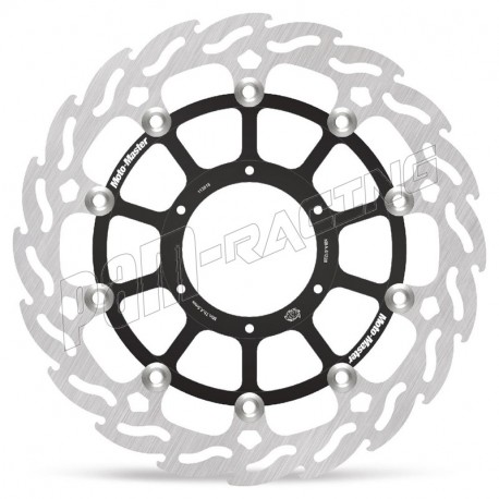 Disque de frein avant flottant FLAME 330 mm ep 5.0 mm CBR 900/954 RR 2000-2003, NRX 1800 Valkyrie Rune 2004-2006 Moto-Master 