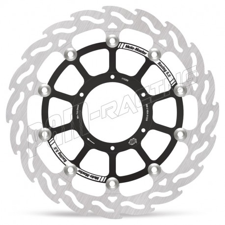 Disque de frein avant flottant RACING FLAME 310 mm ep 5.5 mm CBR 900/954 RR, NRX 1800 Valkyrie Rune Moto-Master