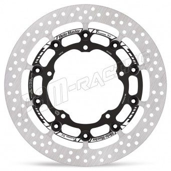 Disque de frein avant RACING 100% flottant HALO T-FLOATER 321 mm ep 7.1 mm R1/M, R6/RACE, R9 Moto-Master