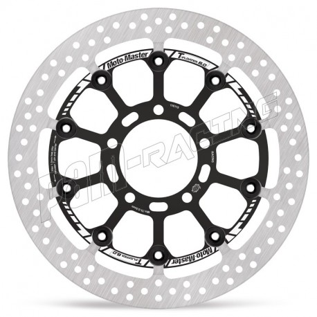 Disque de frein avant RACING 100% flottant HALO T-FLOATER 310 mm ep 6 mm Z1000/R, ZX-6R 636, ZX-10R, ZX-14R, Moto-Master 