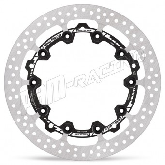Disque de frein avant RACING 100% flottant HALO T-FLOATER 320 mm ep 6.0 mm RC/Duke 125/200/390, Scrambler 400 X Moto-Master