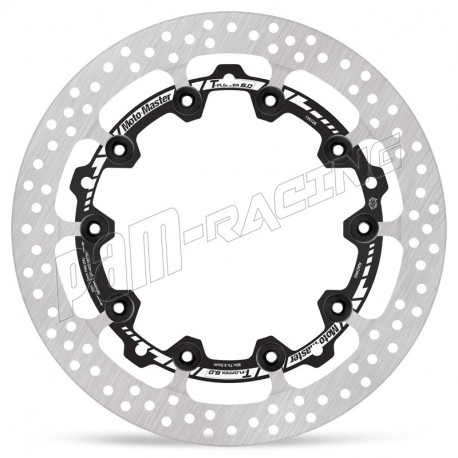 Disque de frein avant RACING 100% flottant HALO T-FLOATER 320 mm ep 6.0 mm RC/Duke 125/200/390, Scrambler 400 X Moto-Master