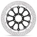 Disque de frein avant RACING 100% flottant HALO T-FLOATER 300 mm ep 6.0 mm ZX6R, ZX6R 636, Z1000 Moto-Master