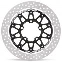 Disque de frein avant RACING 100% flottant HALO T-FLOATER 310 mm ep 5.5 mm TRIUMPH Moto-Master 