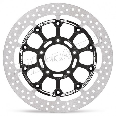 Disque de frein avant RACING 100% flottant HALO T-FLOATER 321 mm ep 7.1 mm MV AGUSTA Moto-Master