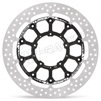 Disque de frein avant RACING 100% flottant HALO T-FLOATER 321 mm ep 7.1 mm CBR1000RR/SP 2017-2019 Moto-Master