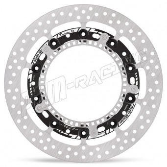 Disque de frein avant RACING 100% flottant HALO T-FLOATER 321 mm ep 7.1 mm BMW Moto-Master
