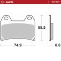Plaquettes de frein avant RoadPro Sinter sport MOTO MASTER APRILIA, BENELLI, BIMOTA, BMW, BRAMMO, CAGIVA, CF MOTO, HUSQVARNA, HO