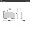 Plaquettes de frein arrière céramique RoadPro MOTO MASTER GSF 650 S, GSX-R 600/750/100, GSX 1400