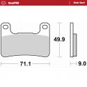 Plaquettes de frein avant RoadPRO Sinter sport MOTO MASTER KAWASAKI, SUZUKI