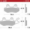 Plaquettes de frein avant RoadPRO Sinter sport MOTO MASTER Eliminator 500, Ninja 400/500, Z400/Z500