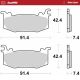 Plaquettes de frein avant RoadPRO Sinter sport MOTO MASTER RSV4 1100/Factory, Panigale V4/S, Streetfighter V4/S, 990 RC-R