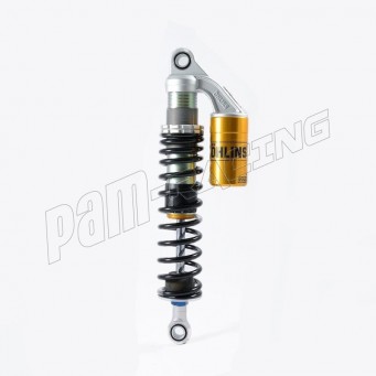  Amortisseur type de carbon piston, avec bonbonne accolée, réglage détente et assiette. OHLINS Bonneville, Thruxton et Scrambler