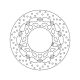 Disque de frein avant flottant Brembo série oro FZ1, MT-10, R6, R9, R1