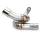 Tube intermédiaire titane pour silencieux GTR0105TOM 1200 Speed Triple RR/RS 2021-2024 SPARK
