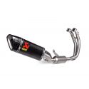 Ligne d'échappement racing inox/carbone Akrapovic RS660 2020-2025/Tuono 660 2021-2025
