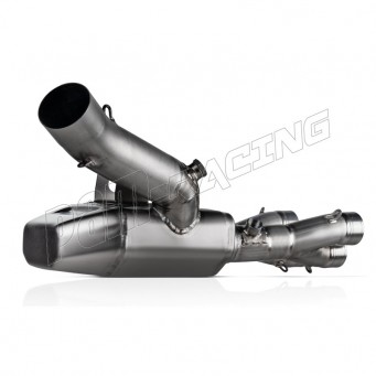 Raccord Track Day titane Akrapovic M1000RR 2021-2026, S1000RR 2019-2026