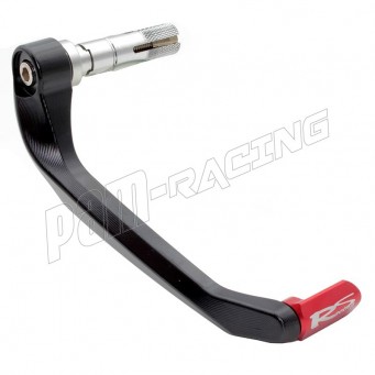 Protection de levier de frein aluminium noir type 3 pour tube Ø15 à 19 mm ou vis M6