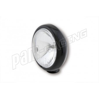 Feu de route 4 1/2" homologué noir brillant SHIN YO
