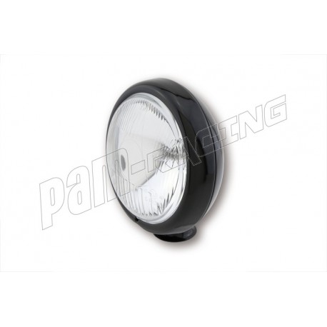 Feu de route 4 1/2" homologué noir brillant SHIN YO