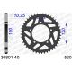 Couronne aluminium AFAM 520 APRILIA