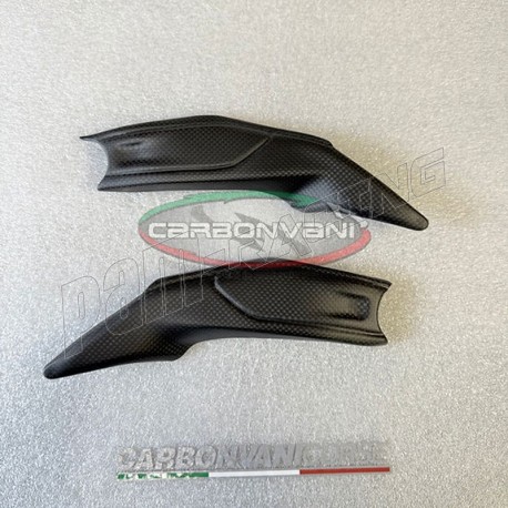 Protections de cadre sous réservoir carbone CARBONVANI Panigale V4/V4S, Streetfighter V4/V4S 2025-2026