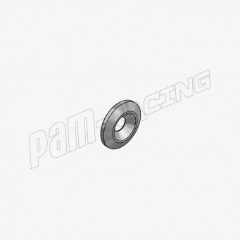 Rondelle aluminium de remplacement pour commandes reculées Bonamici Racing