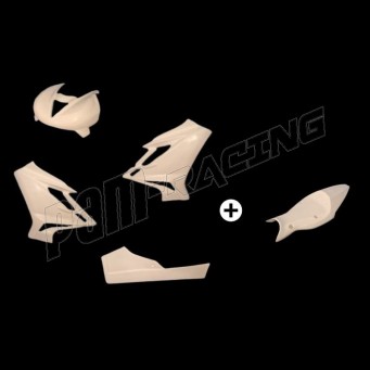 Carénage poly complet fibre de verre Street Triple 765R/RS 2023-2025 SEBIMOTO