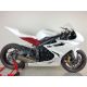 Tête de fourche racing fibre de verre  675 Daytona 2013-2017, Street Triple 765 2017-2025 SRT FAIRINGS