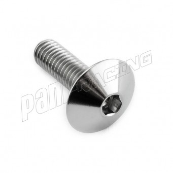 Vis à tête bombée en titane M6 (1.00) MM PRO-BOLT