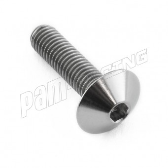 Vis à tête bombée en titane M5 (0.8) MM PRO-BOLT