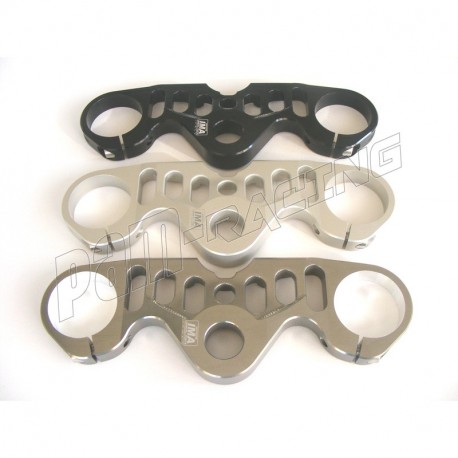 Paire de Tés de fourche taillés masse sans clé Street Triple 765 2019-2025 IMA Special Parts