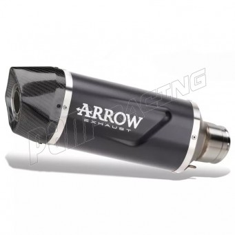 Silencieux INDY RACE EVO Aluminium Dark homologué ARROW CB750 Hornet 2023-2025