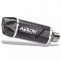 Silencieux INDY RACE EVO Aluminium Dark homologué ARROW CB750 Hornet 2023-2025