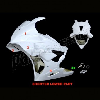 Carénage poly avant racing fibre de verre S1000RR 2025 SRT FAIRINGS