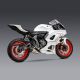 Ligne complète racing inox silencieux AT2 Yoshimura MT-07 2017-2025, R7 2022-2025