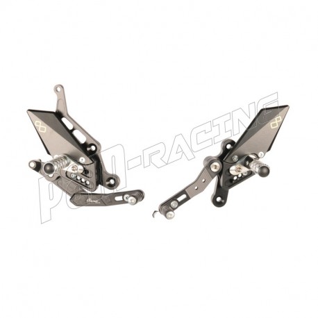 Commandes Reculées LIGHTECH MT-07 2014-2025, Tracer 7/GT 2014-2025