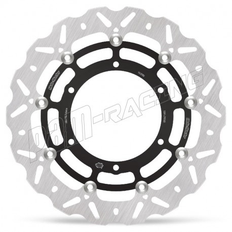 Disque de frein avant flottant NITRO 320 mm ep 8.0 mm Moto-Master FJR 1300, MT-01, XVS 950, R7 750 