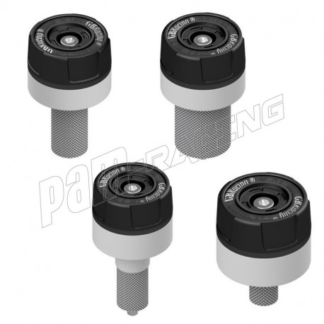Tampons de protection d'axe de roue avant & arrière GB Racing Panigale V4/S, Streetfighter V4/S 2025-2026