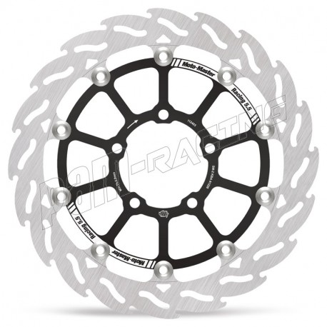 Disque de frein avant flottant RACING FLAME 320 mm ep 5.0 mm Moto-Master Scrambler, Speed Triple, Rocket 3, Tiger