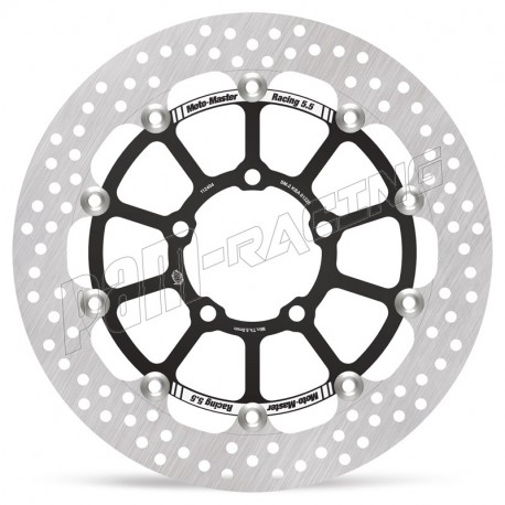 Disque de frein avant flottant RACING HALO 320 mm ep 5.0 mm Moto-Master Scrambler, Speed Triple, Rocket 3, Tiger