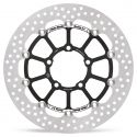 Disque de frein avant flottant RACING HALO 320 mm ep 5.0 mm Moto-Master Scrambler, Speed Triple, Rocket 3, Tiger