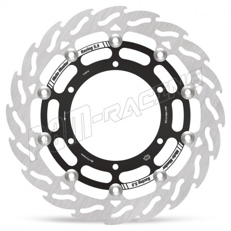 Disque de frein avant flottant RACING FLAME 320 mm ep 5.0 mm Moto-Master FJR 1300, MT-01, XVS 950, R7 750 